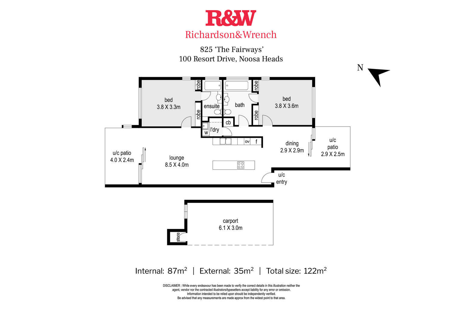 825/100 Resort Drive Noosa Heads