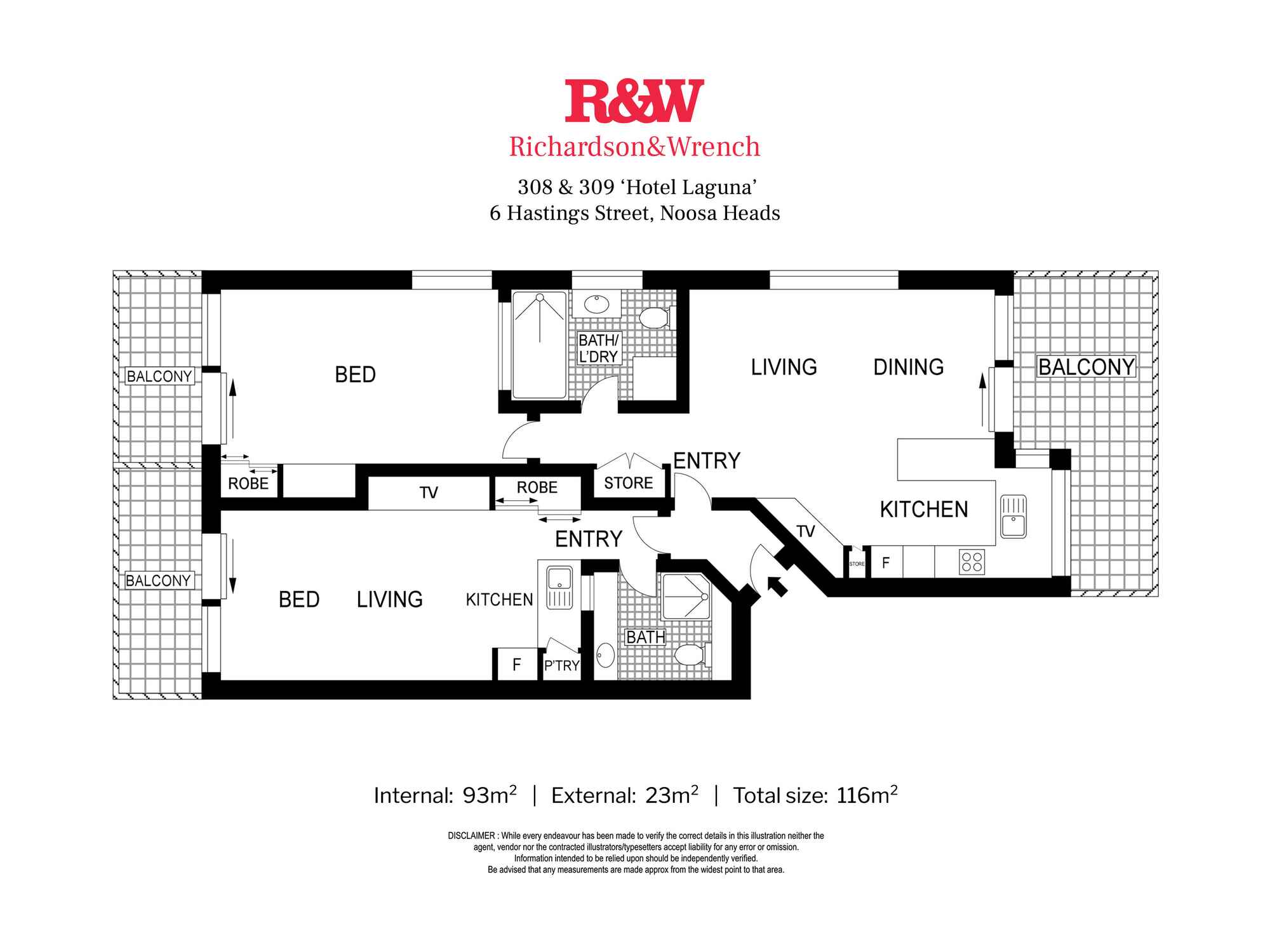 308 & 309/6 Hastings Street Noosa Heads