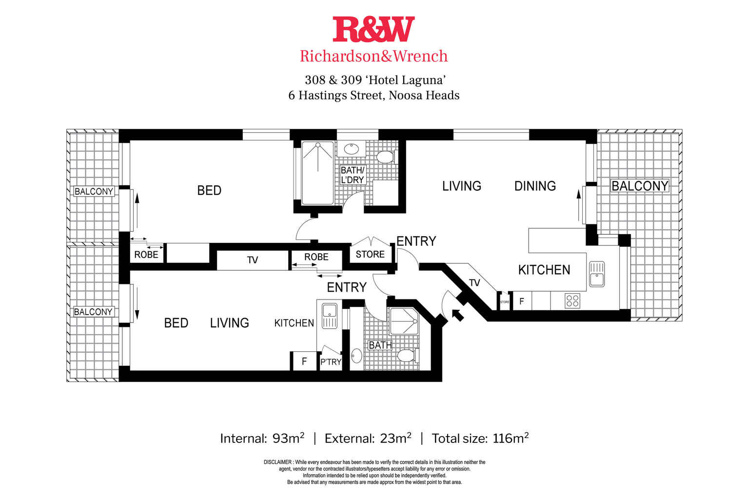 308 & 309/6 Hastings Street Noosa Heads