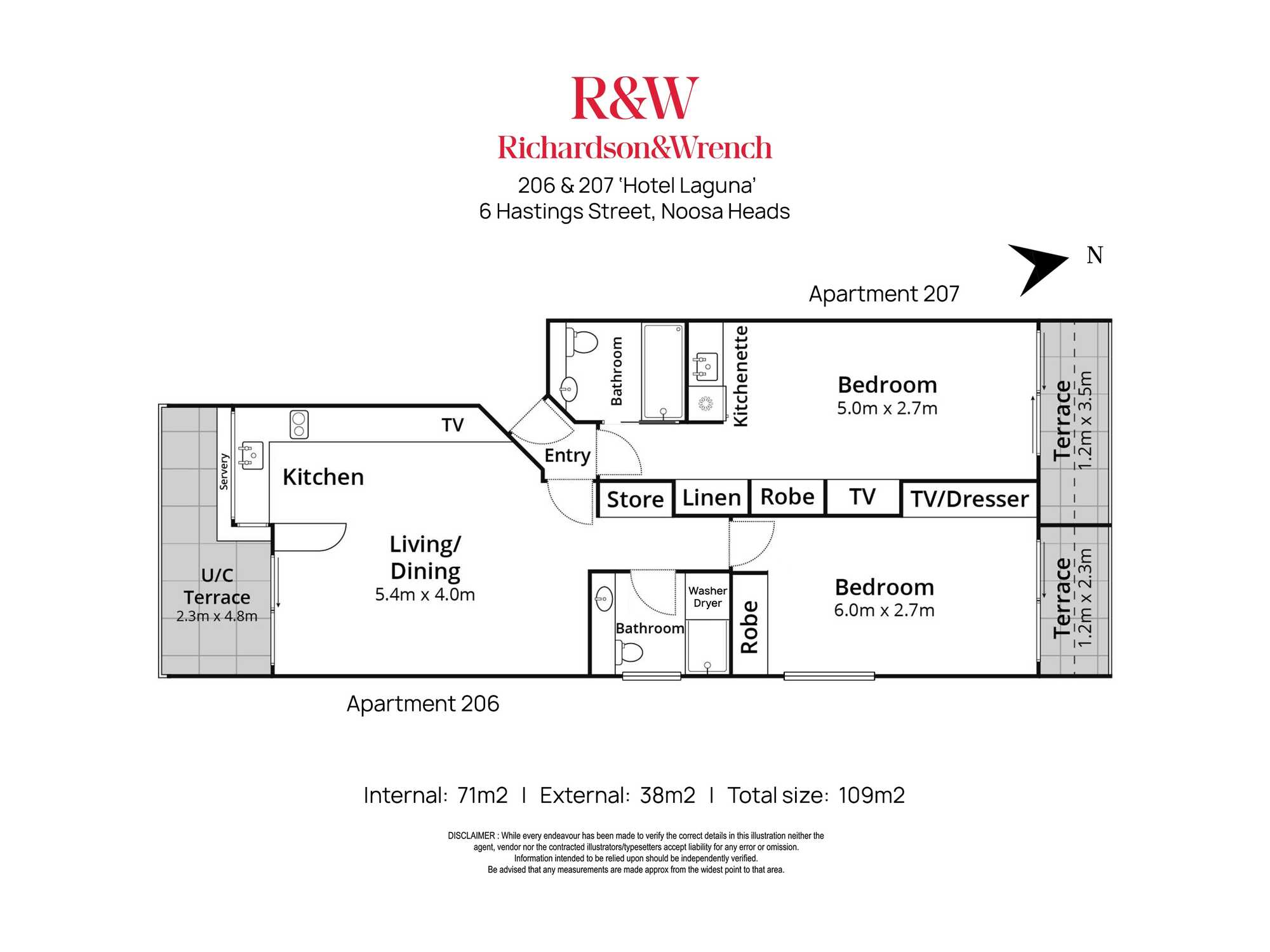 206 & 207/6 Hastings Street Noosa Heads