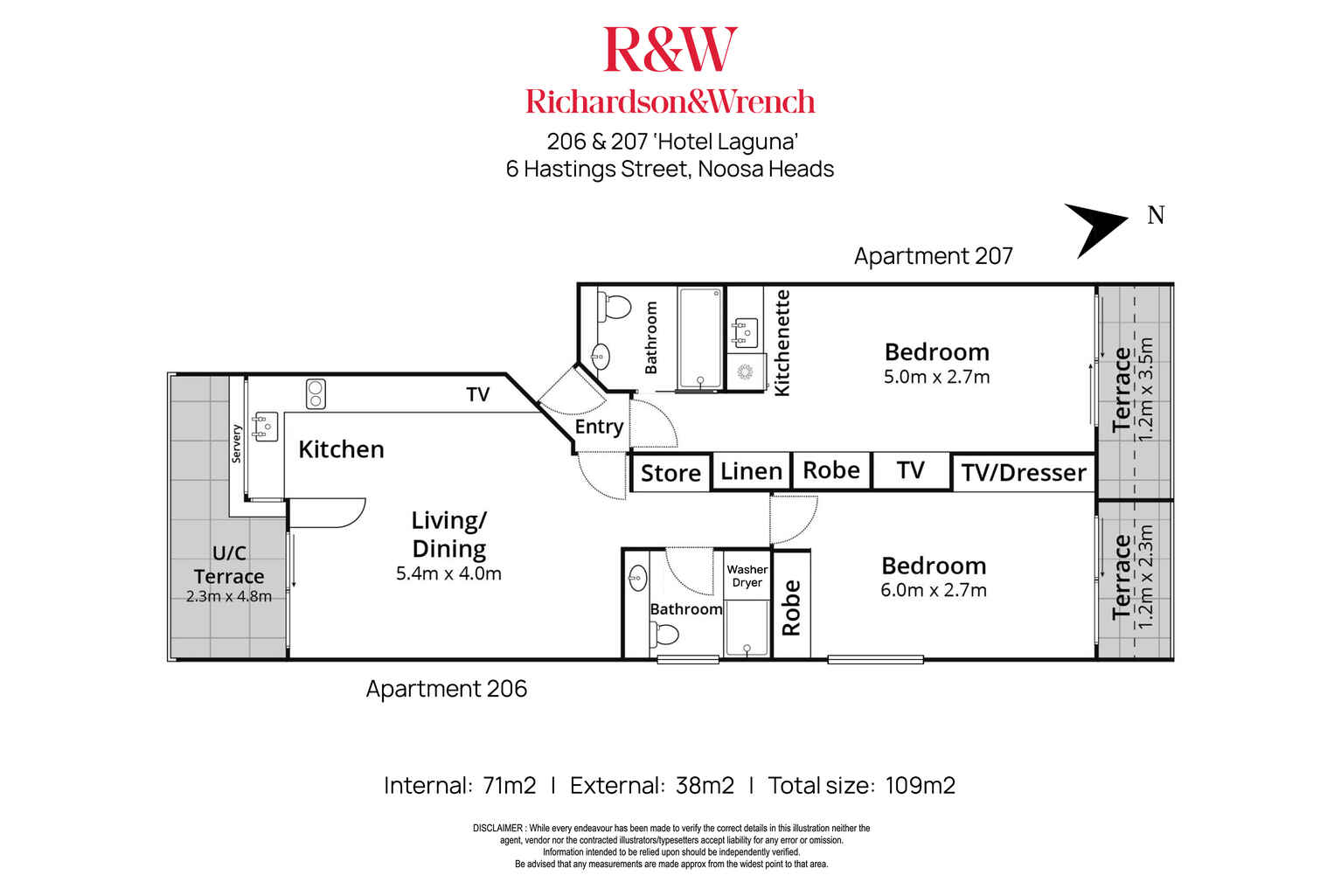 206 & 207/6 Hastings Street Noosa Heads